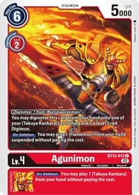Agunimon - Across Time - Digimon Card Game card