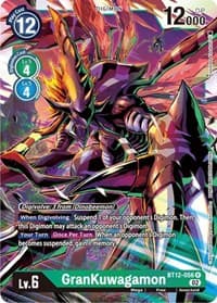 GranKuwagamon - Across Time - Digimon Card Game card