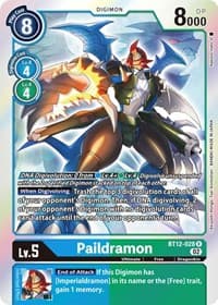 Paildramon - Across Time - Digimon Card Game card