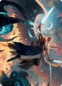 Boon-Bringer Valkyrie Art Card - Art Series: March of the Machine - Magic: The Gathering card
