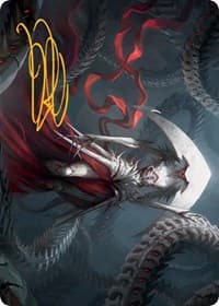 Elesh Norn Art Card (Gold-Stamped Signature) - Art Series: March of the Machine - Magic: The Gathering card