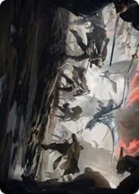 Invasion of Dominaria Art Card - Art Series: March of the Machine - Magic: The Gathering card
