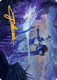 Ephara, Ever-Sheltering Art Card (Gold-Stamped Signature) - Art Series: March of the Machine - Magic: The Gathering card