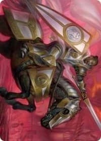 Sigiled Sentinel Art Card - Art Series: March of the Machine - Magic: The Gathering card