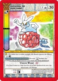 Chipiapoos, the Ghost Rabbit - Native: First Edition - MetaZoo card