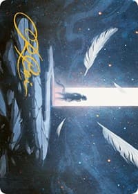 Moment of Truth Art Card (Gold-Stamped Signature) - Art Series: March of the Machine - Magic: The Gathering card