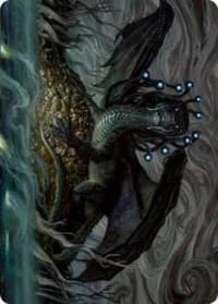Oculus Whelp Art Card - Art Series: March of the Machine - Magic: The Gathering card