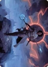 Rona, Herald of Invasion Art Card - Art Series: March of the Machine - Magic: The Gathering card