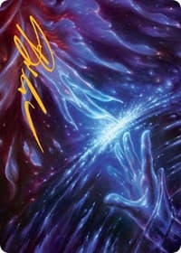 Transcendent Message Art Card (Gold-Stamped Signature) - Art Series: March of the Machine - Magic: The Gathering card
