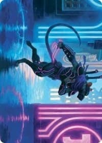 Nezumi Informant Art Card - Art Series: March of the Machine - Magic: The Gathering card