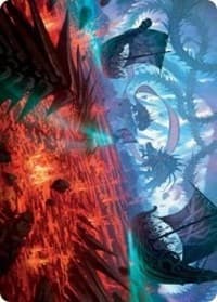 Invasion of Kaldheim Art Card - Art Series: March of the Machine - Magic: The Gathering card