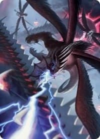 Defiant Thundermaw Art Card - Art Series: March of the Machine - Magic: The Gathering card