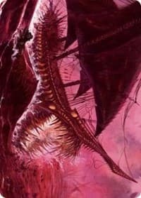 Marauding Dreadship Art Card - Art Series: March of the Machine - Magic: The Gathering card
