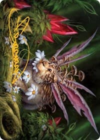Placid Rottentail Art Card (Gold-Stamped Signature) - Art Series: March of the Machine - Magic: The Gathering card