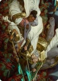 Storm the Seedcore Art Card - Art Series: March of the Machine - Magic: The Gathering card