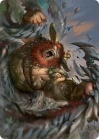 Borborygmos and Fblthp Art Card (42/81) - Art Series: March of the Machine - Magic: The Gathering card