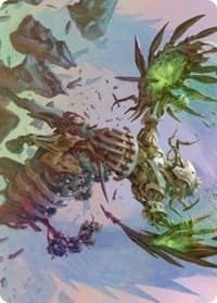 Botanical Brawler Art Card - Art Series: March of the Machine - Magic: The Gathering card