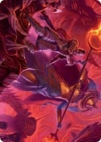 Djeru and Hazoret Art Card - Art Series: March of the Machine - Magic: The Gathering card