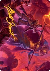Djeru and Hazoret Art Card (Gold-Stamped Signature) - Art Series: March of the Machine - Magic: The Gathering card