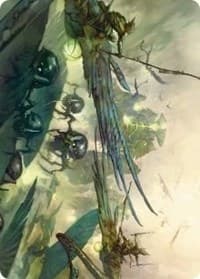 Invasion of Pyrulea Art Card - Art Series: March of the Machine - Magic: The Gathering card