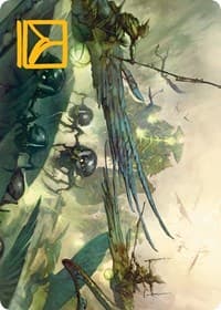 Invasion of Pyrulea Art Card (Gold-Stamped Signature) - Art Series: March of the Machine - Magic: The Gathering card