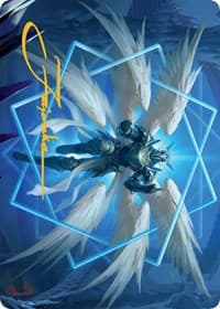 Vertex Paladin Art Card (Gold-Stamped Signature) - Art Series: March of the Machine - Magic: The Gathering card