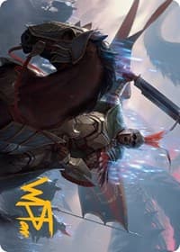 Marshal of Zhalfir Art Card (Gold-Stamped Signature) - Art Series: March of the Machine - Magic: The Gathering card