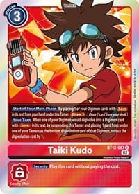 Taiki Kudo - Across Time - Digimon Card Game card