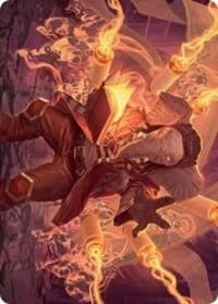 Quintorius, Loremaster Art Card (52/81) - Art Series: March of the Machine - Magic: The Gathering card