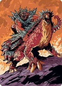 Kogla and Yidaro Art Card - Art Series: March of the Machine - Magic: The Gathering card