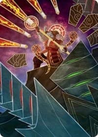 Quintorius, Loremaster Art Card (63/81) - Art Series: March of the Machine - Magic: The Gathering card