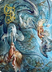 Rankle and Torbran Art Card (Gold-Stamped Signature) - Art Series: March of the Machine - Magic: The Gathering card