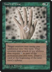 Touch of Vitae - Ice Age - Magic: The Gathering card