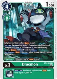 Dracmon - Across Time - Digimon Card Game card