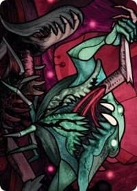 Yargle, Glutton of Urborg Art Card - Art Series: March of the Machine - Magic: The Gathering card