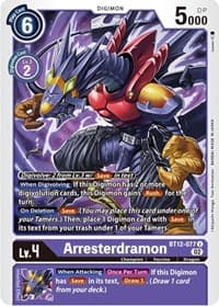 Arresterdramon - Across Time - Digimon Card Game card