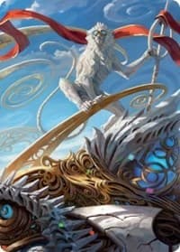 Ragavan, Nimble Pilferer Art Card - Art Series: March of the Machine - Magic: The Gathering card