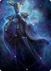 Atris, Oracle of Half-Truths Art Card - Art Series: March of the Machine - Magic: The Gathering card