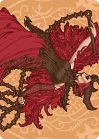 Judith, the Scourge Diva Art Card - Art Series: March of the Machine - Magic: The Gathering card