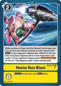 Home Run Blast - Across Time - Digimon Card Game card
