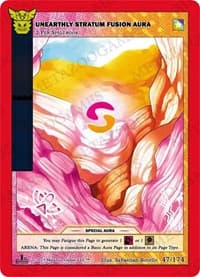 Unearthly Stratum Fusion Aura - Native: First Edition - MetaZoo card