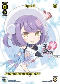 Aya! 0 (March 2023) (Winner) - Promo Cards - WIXOSS card