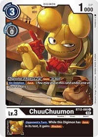 ChuuChuumon - Across Time - Digimon Card Game card