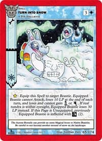 Turn Into Snow - Native: First Edition - MetaZoo card