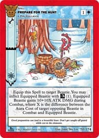 Prepare for the Hunt - Native: First Edition - MetaZoo card