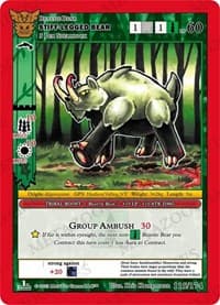 Stiff-Legged Bear - Native: First Edition - MetaZoo card