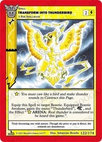 Transform Into Thunderbird - Native: First Edition - MetaZoo card