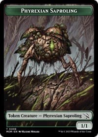 Phyrexian Saproling Token - March of the Machine - Magic: The Gathering card
