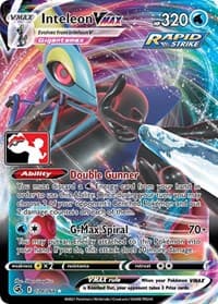 Inteleon VMAX - Prize Pack Series Cards - Pokemon card