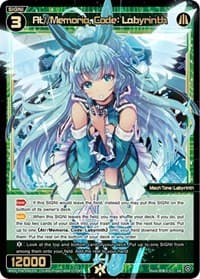 At//Memoria, Code: Labyrinth - Spread Diva - WIXOSS card